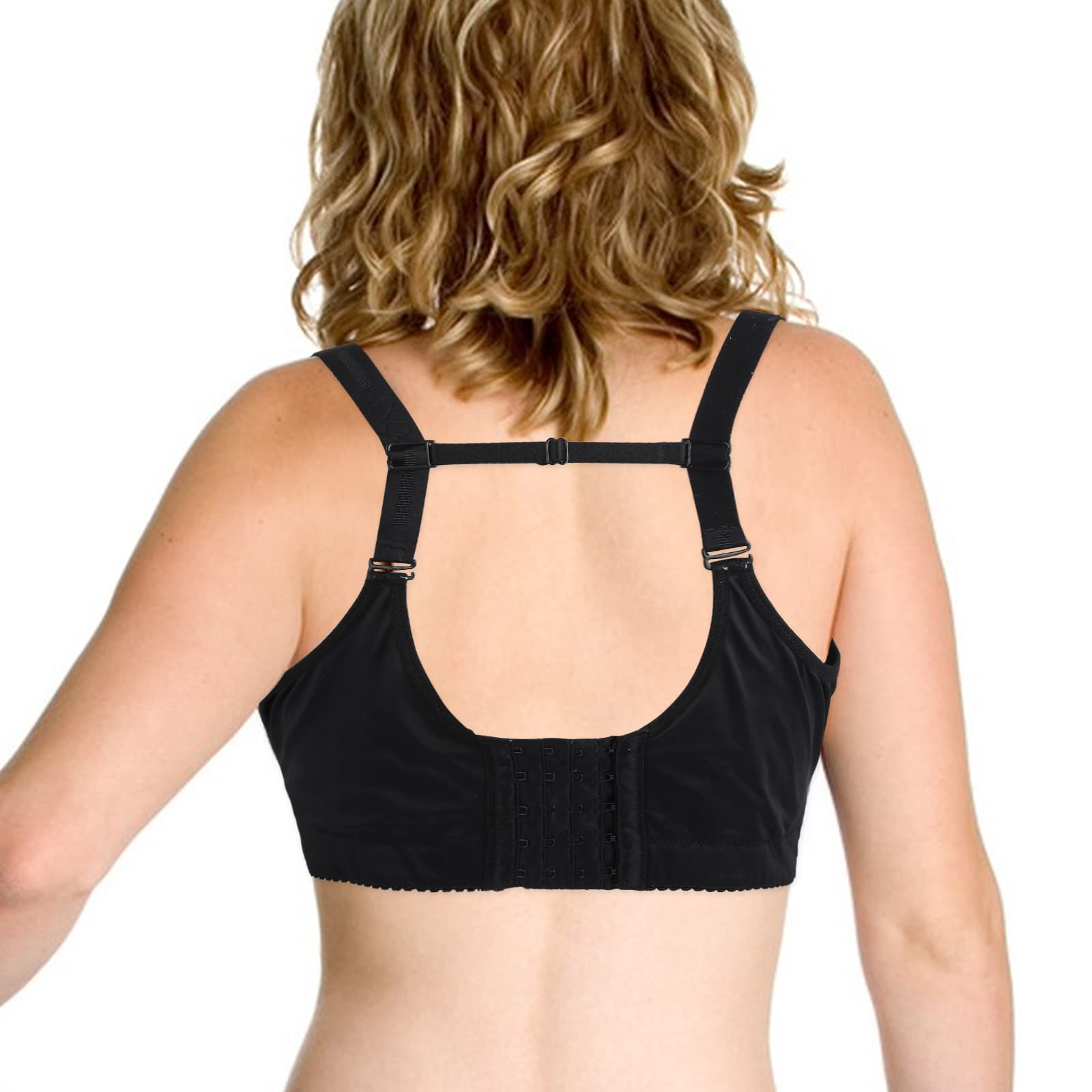 Lusofie Lot de 3 clips de sangle de soutien-gorge pour femme - Clips réglables antidérapants pour soutien-gorge