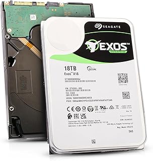 EXOS X18 18TB SAS 3.5" 7200rpm Helium 512E/4K
