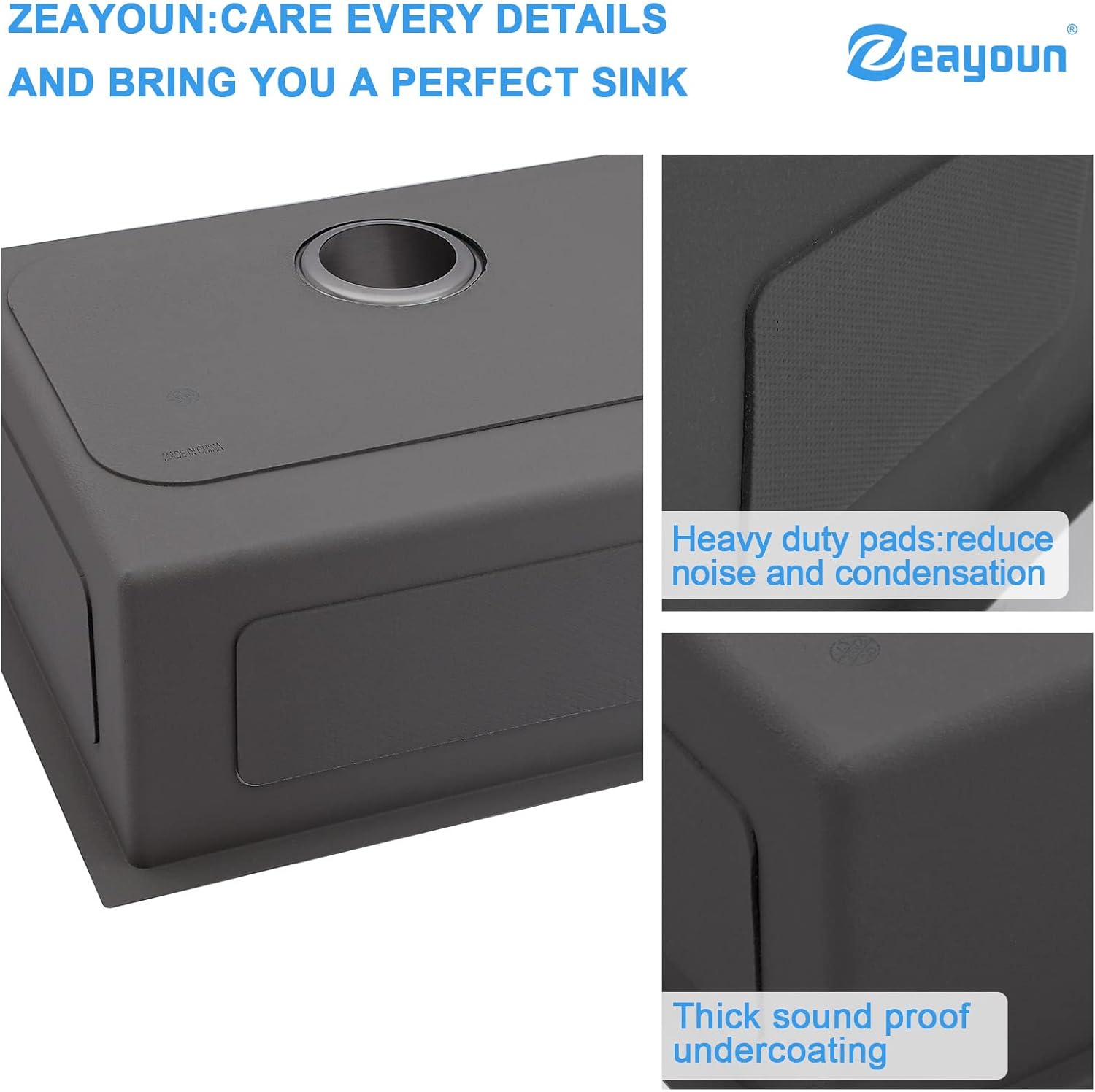 21 Inch Kitchen Sinks Undermount - 21 x 18 Inch Undermount Stainless Steel Bar Sink 16 Gauge Small Single Bowl Stainless Steel Outdoor Wet Bar & Prep Sink Basin 21 x 18 x 9 Inch
