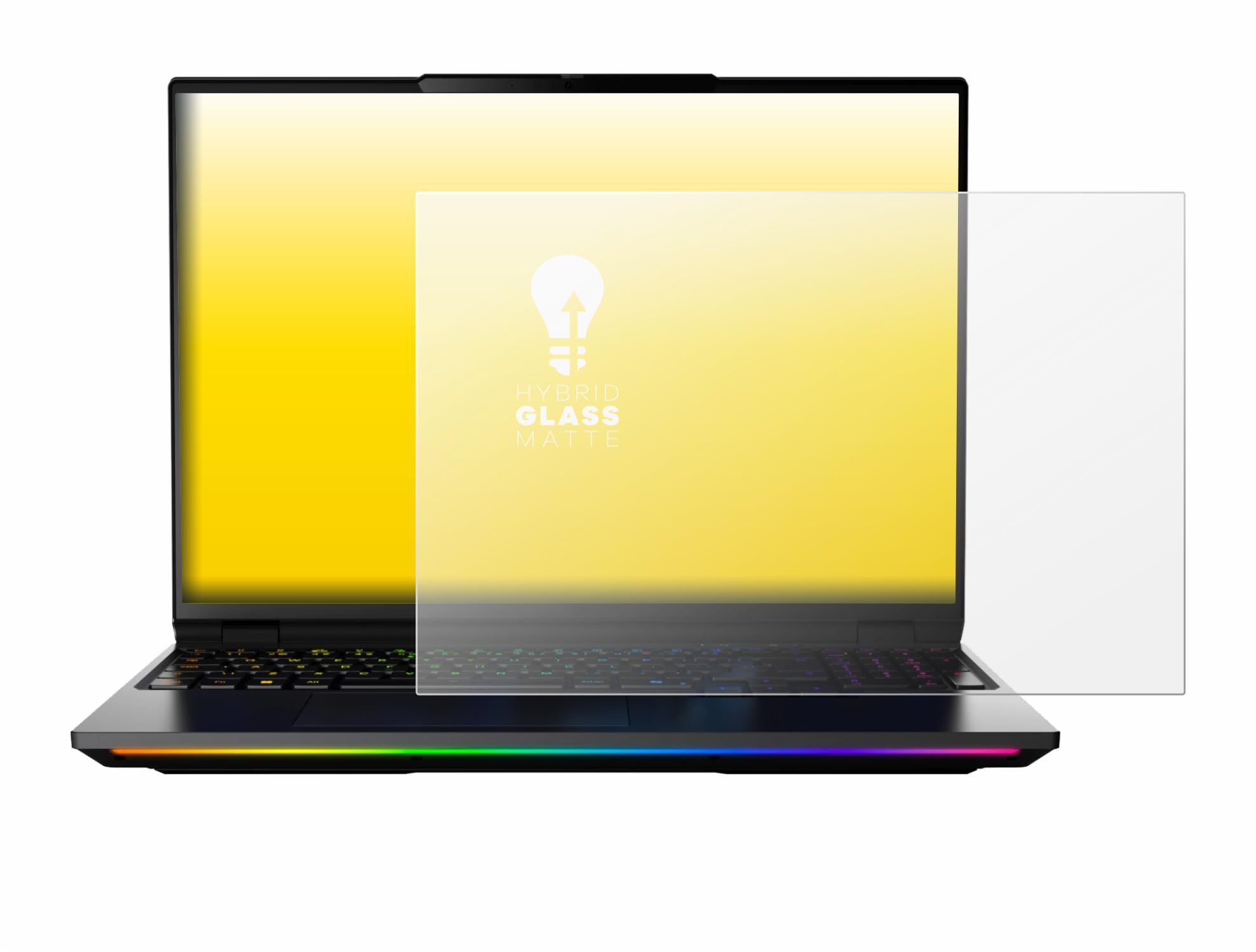 upscreen Pellicola Vetro per MEDION Erazer Beast 16 X15 | , Opaca Protezione Schermo Made in Germany, Anti-Riflesso 9H Durezza Hybrid Glass Antigraffio