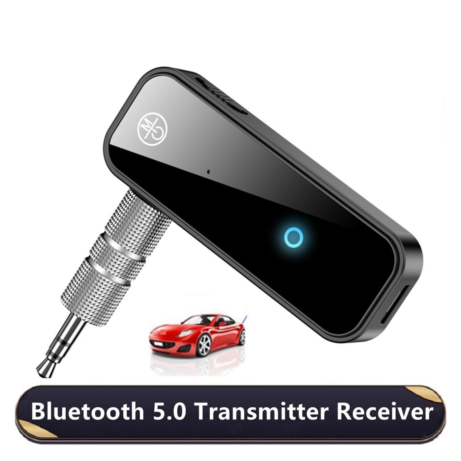 2 W 1 Bluetooth Nadajnik Odbiornik Jack Bezprzewodowy Adapter Audio Do Samochodu Muzyka Audio Słuchawki Odbiornik Zestaw Głośnomówiący Precyzyjne Strojenie