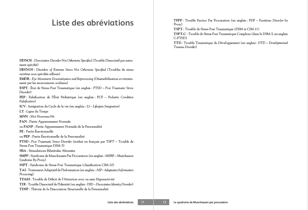 Le syndrome de Munchausen par procuration: Comprendre, évaluer et prendre en charge