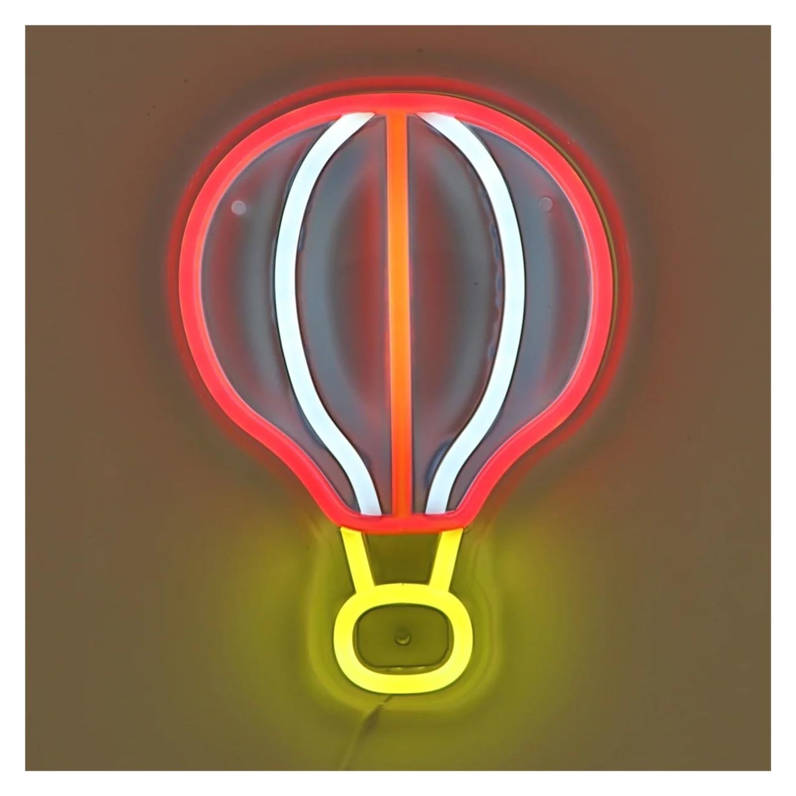 Néon montgolfière LED à intensité variable et alimentation USB pour mur - 8