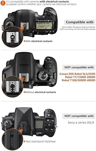 Miniatura 3 de PHOTOOLEX Flash de cámara FK300 Speedlite para Canon Nikon Sony Panasonic Olympus Fujifilm Pentax Sigma Minolta Leica y otras cámaras digitales SLR