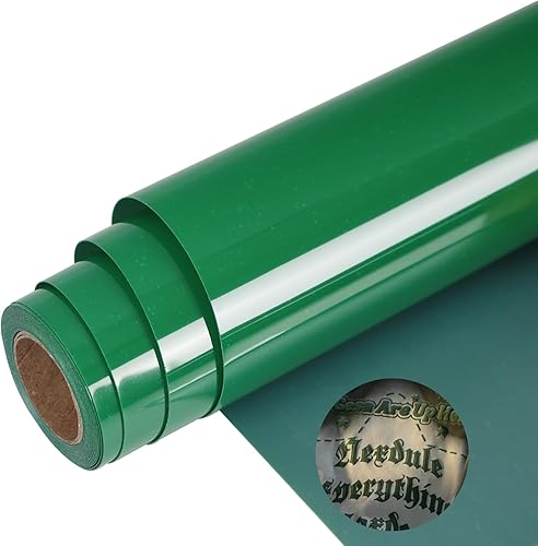 Miniatura 7 de Guangyintong Vinilo de transferencia de calor 3D Puff - Vinilo HTV de 12 pulgadas x 8 pies - Rollo de vinilo para planchar para camisas (plateado)