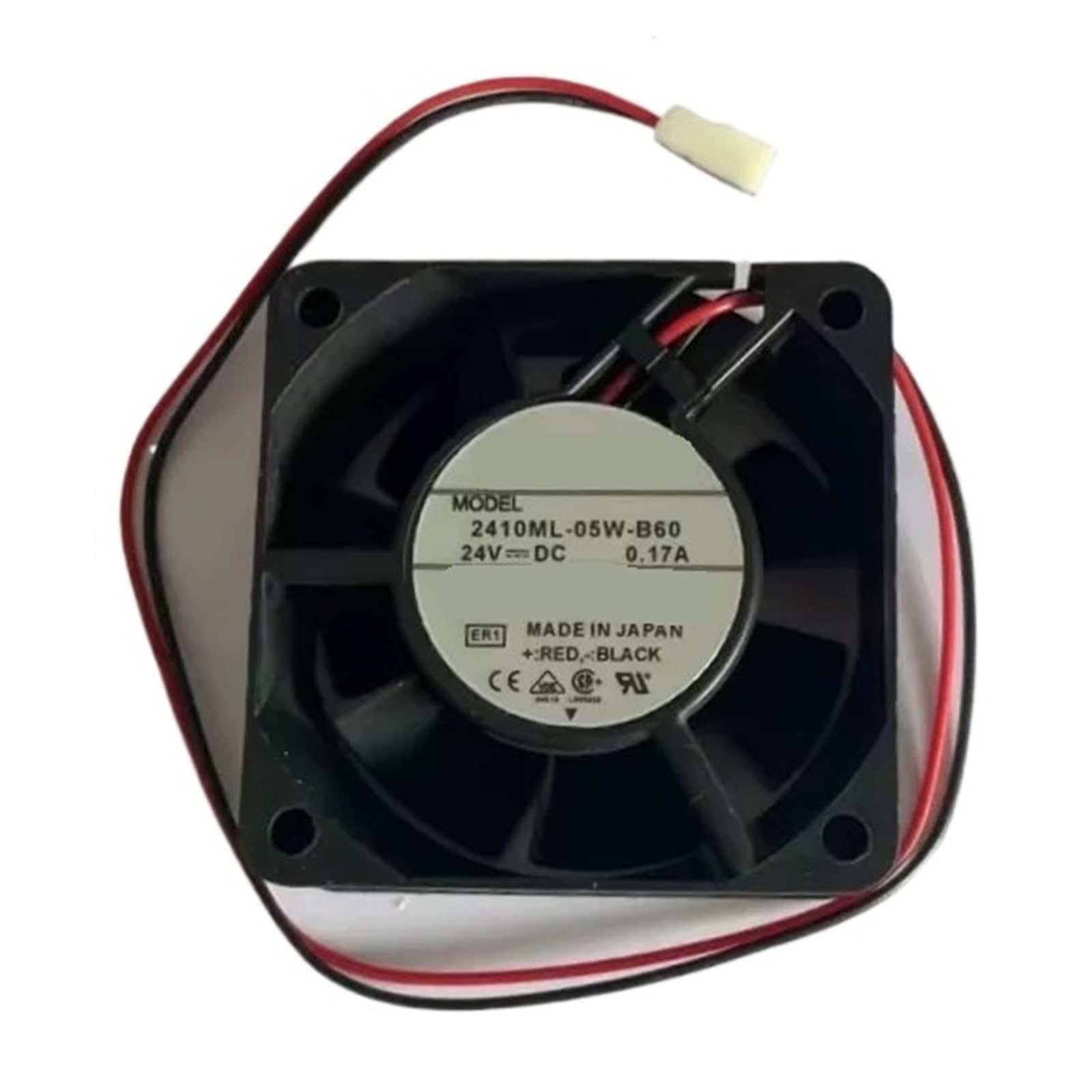 YMUGUEGH 2410ML-05W-B60 ER1 6025 24V 0.17A 6cm cooling fan