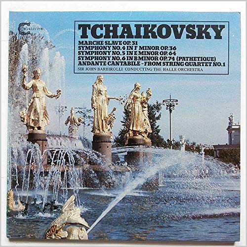 Tchaikovsky: Marche Slave, Symphony No.4, Symphony No.5, Symphony No.6, Adante Cantable-From Strin G Quartet No.1 [LP]
