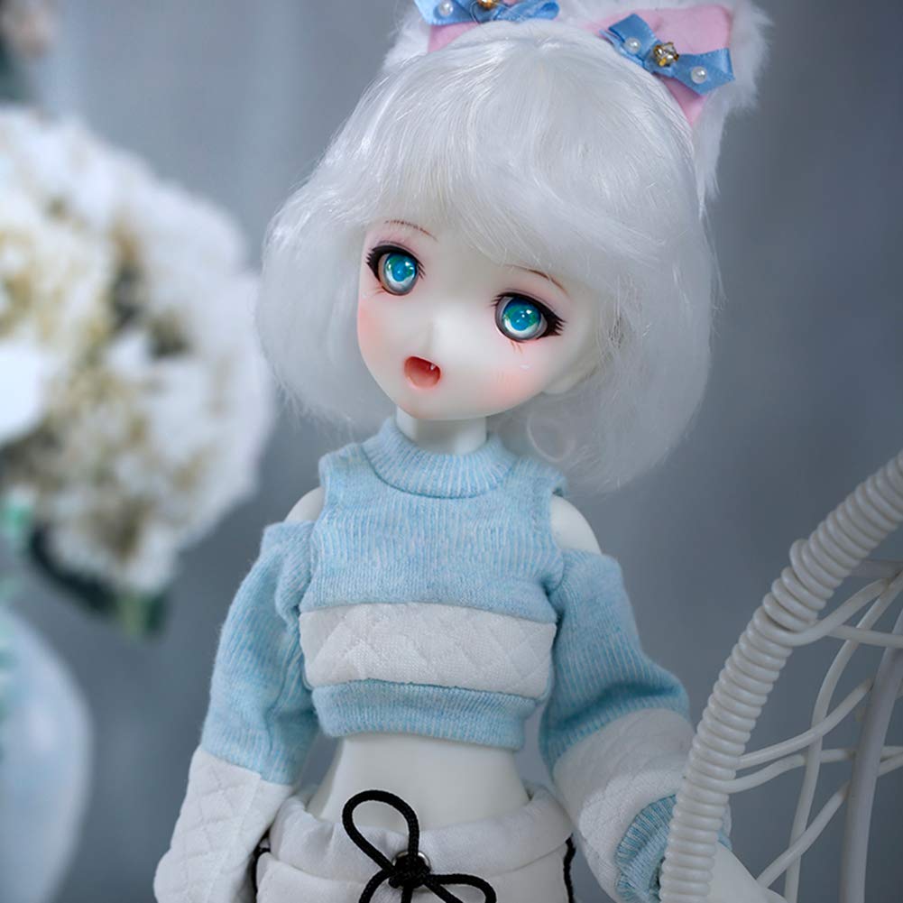 BBYYT BJD Dolls, 1/6 SD Doll 12 Inch 16 Ball Jointed Doll DIY Toys with Full Set Clothes Shoes Wig Makeup, Princess Style, Beautiful Gift for Girls