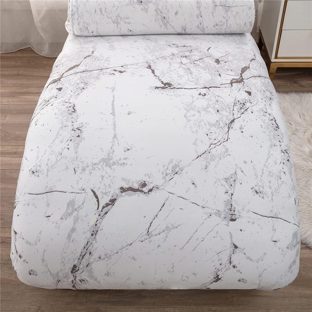 Luxury Chaise Chair Cover Slipcover for Living Room Indoor Furniture - Ultra Soft, Machine Washable (Color 3)