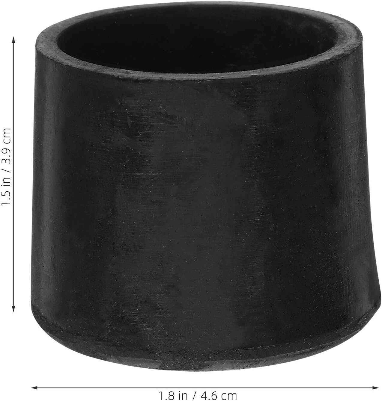 TEHAUX 12pcs Rubber Chair Leg Floor Protectors Non-Slip Thickened Furniture Feet Covers for Table and Chair Legs Home Floor Protection Pads