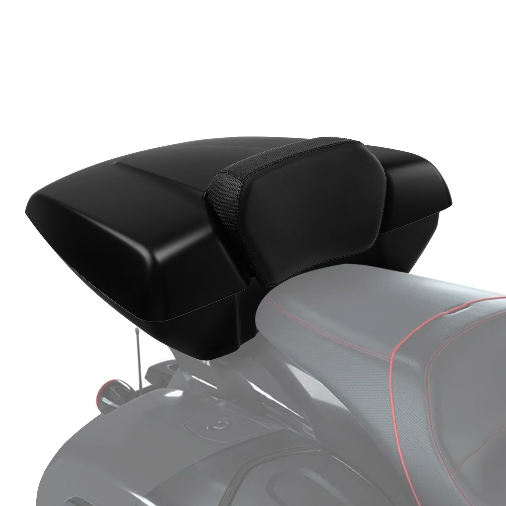 Amazon.com: XMT-MOTO Low Profile Trunk + Backrest Pad+Mount Rack