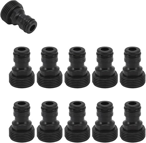 Manguera de jardín de conexión rápida, conectores de manguera de agua, conexión rápida, 10 unidades, conector de grifo, manguera de jardín de