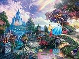 Ceaco Perfect Piece Count Puzzle - Thomas Kinkade Disney Dreams Collection - Cinderella Wishes Upon A Dream