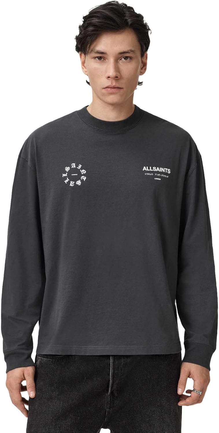 Allsaints Mens Kindred Ls Crew - Image 7