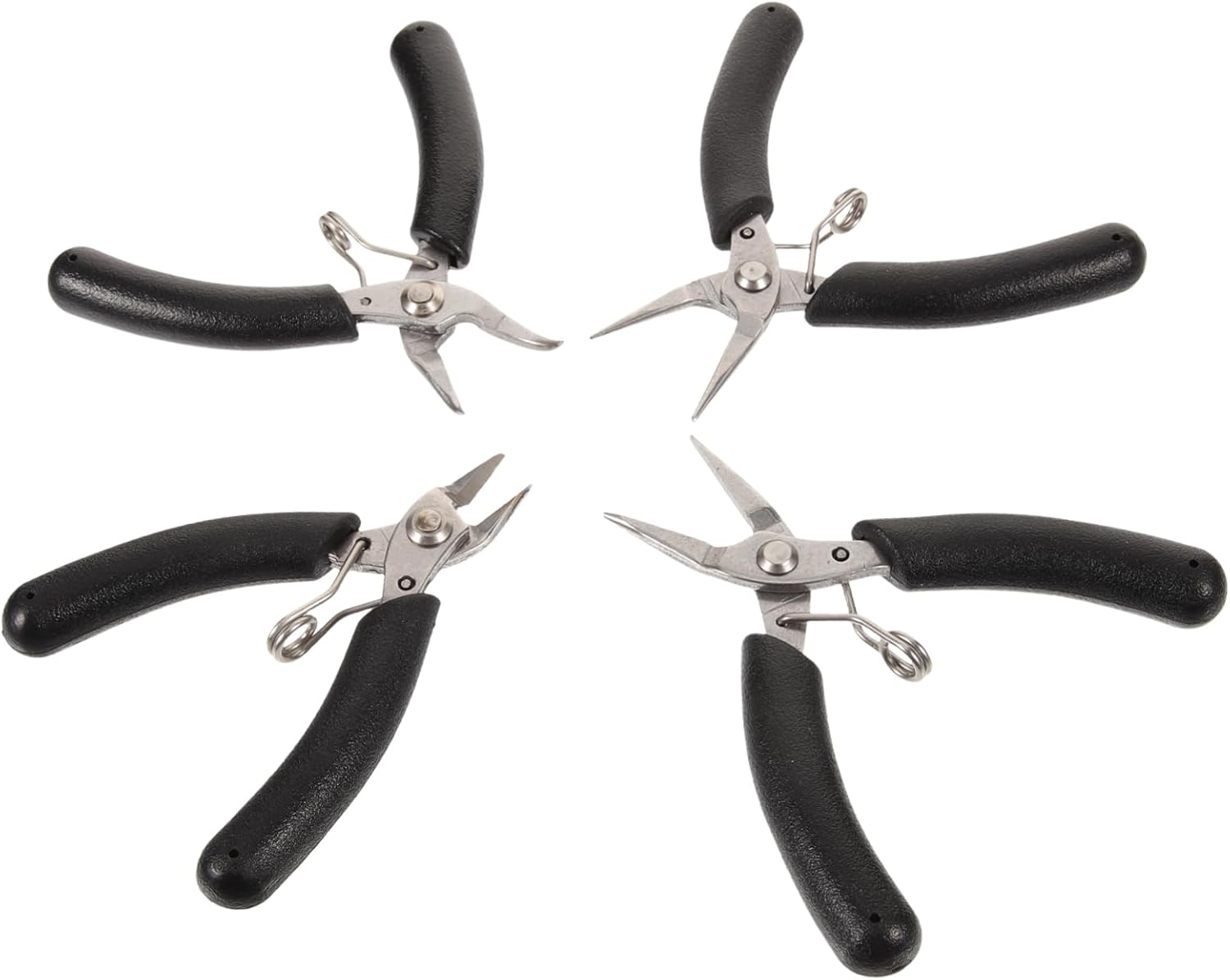 NUOBESTY 8pcs Sturdy Jewelry Plier Craft Cutting Pliers Handmade for Jewelry Making Tools