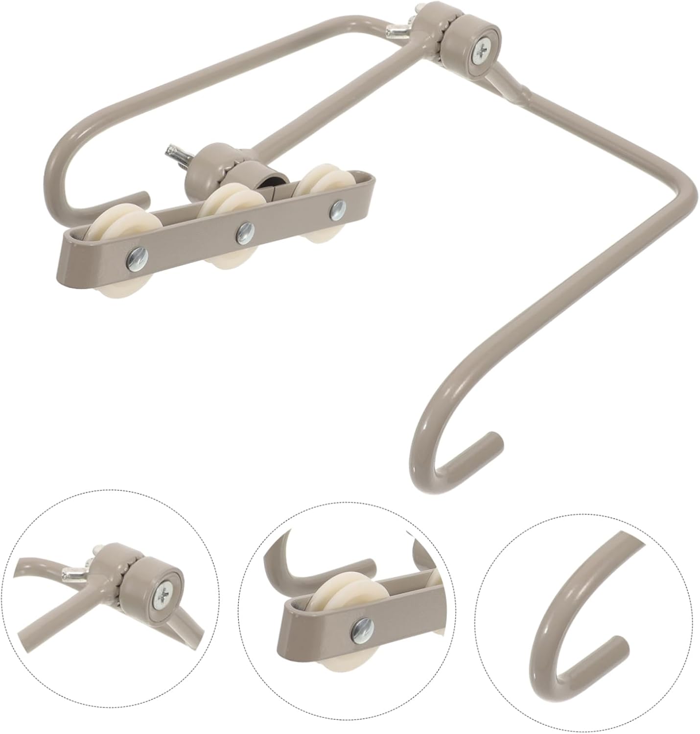 Traction Tool for Leg and Cervical Traction Compact Bedside Traction Device Fixation Frame for Posture