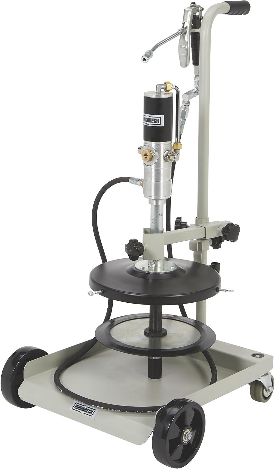 Roughneck Air-Operated 50:1 Mobile Grease Pump Kit, for 35-Lb. Drums, Model# TMK/GP1/A/NT/N