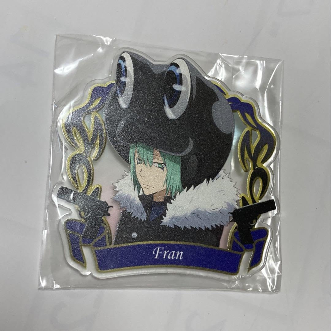 家庭教師ヒットマンREBORN!　リボーン　缶バッジ　アクリルバッジ　フラン 好評につき受注！】 『家庭教師ヒットマンREBORN!』アクリルバッジ
