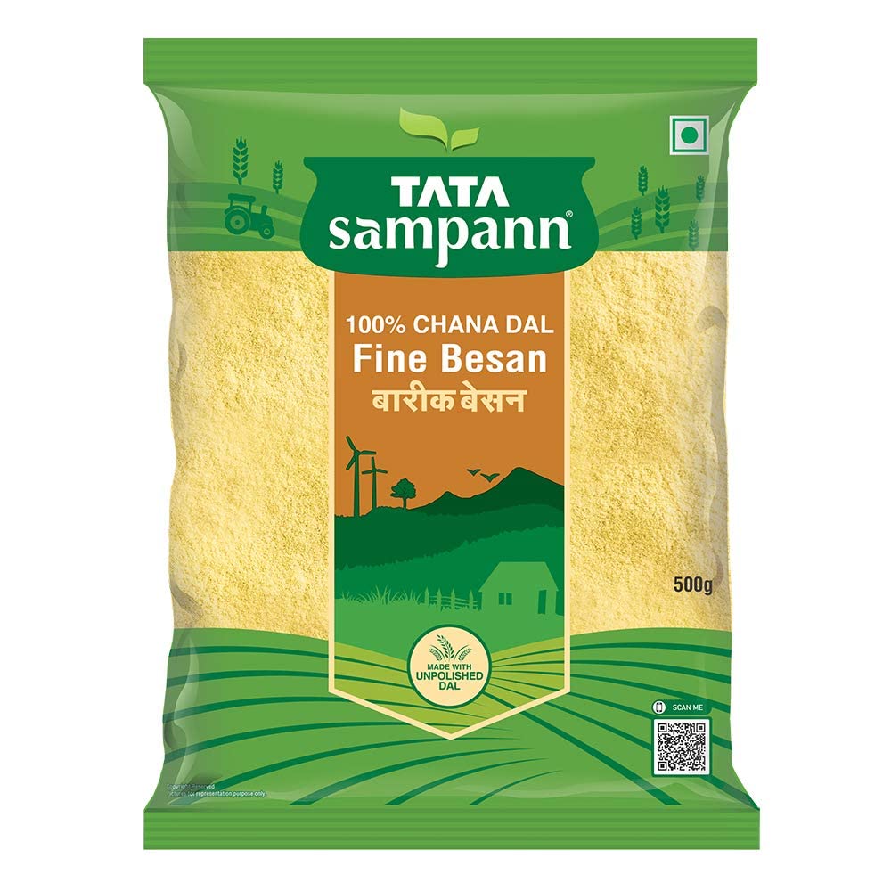 Tata Sampann 100% Chana Dal Fine Besan, 500g pack of 2 (B09NDSCNLK) Amazon Price History, Amazon Price Tracker