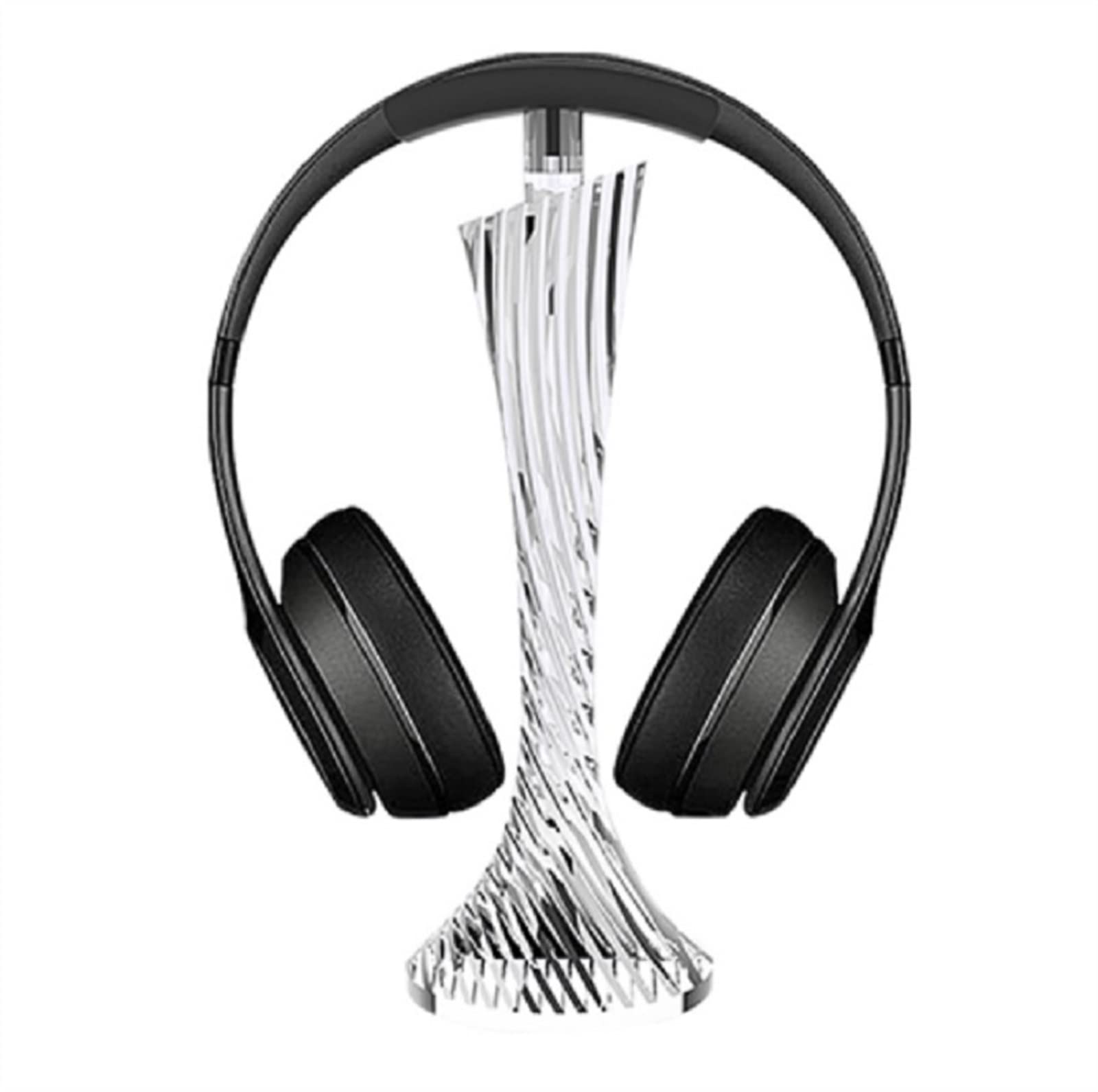 shangguanyun456 Headphone Stand Headphone Hanger Desk Headband Headset Stand Holder Rack for PC Gaming Earphone(Cyrcal)