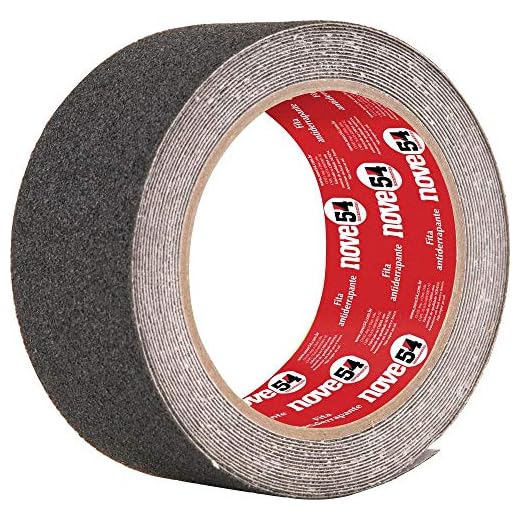 Fita Antiderrapante, Nove 54, Preta, 50 mm x 5 m