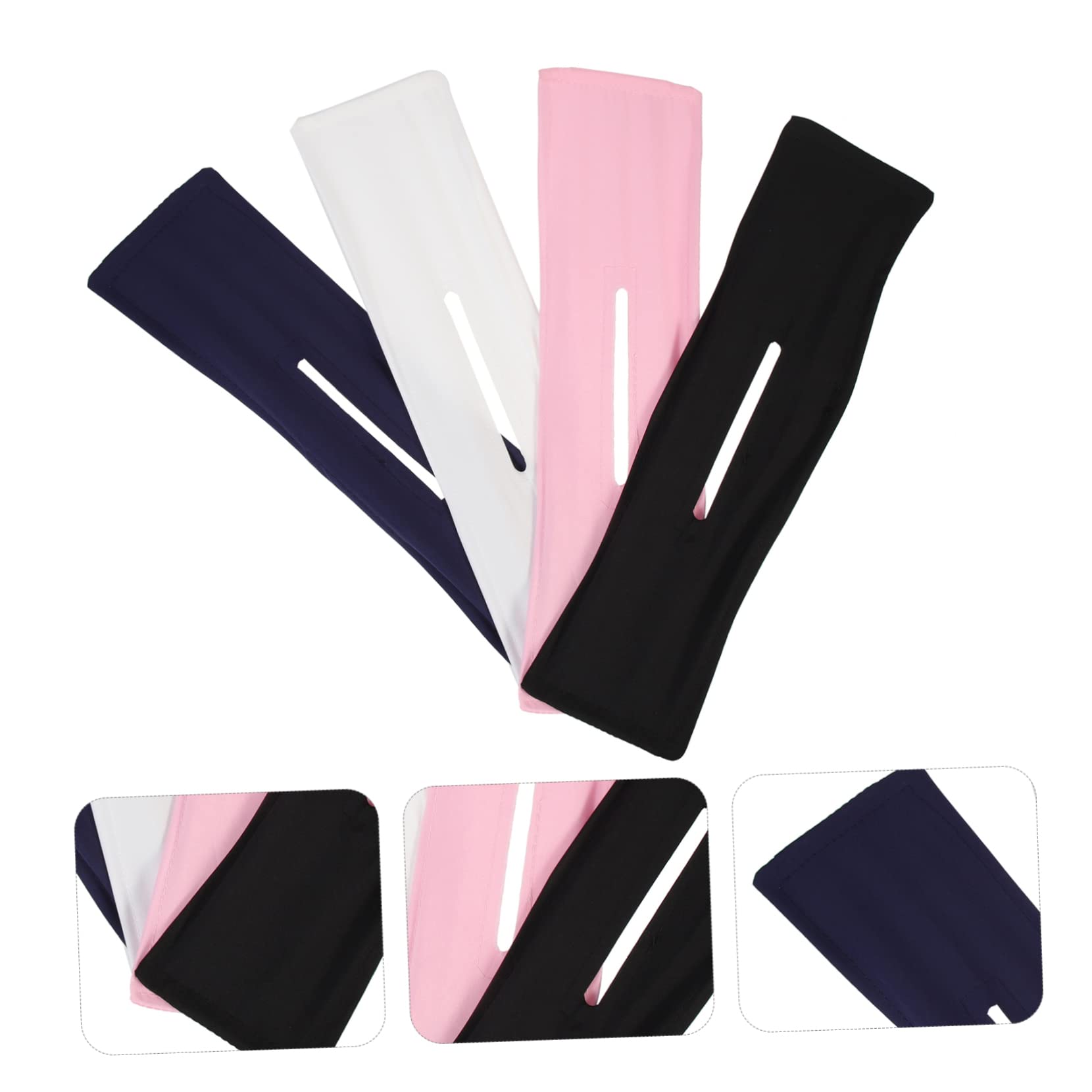 FRCOLOR 20 Stück Drehbares Stirnband Elastische Stirnbänder Haar Donut Haarknoten Werkzeuge Dutt Maker Pferdeschwanz Halter Clip Französische Haarnadel Lockiges Haar Dutt