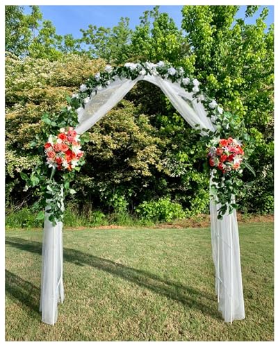 Arche de jardin verte de 3m pour plantes grimpantes et rosiers