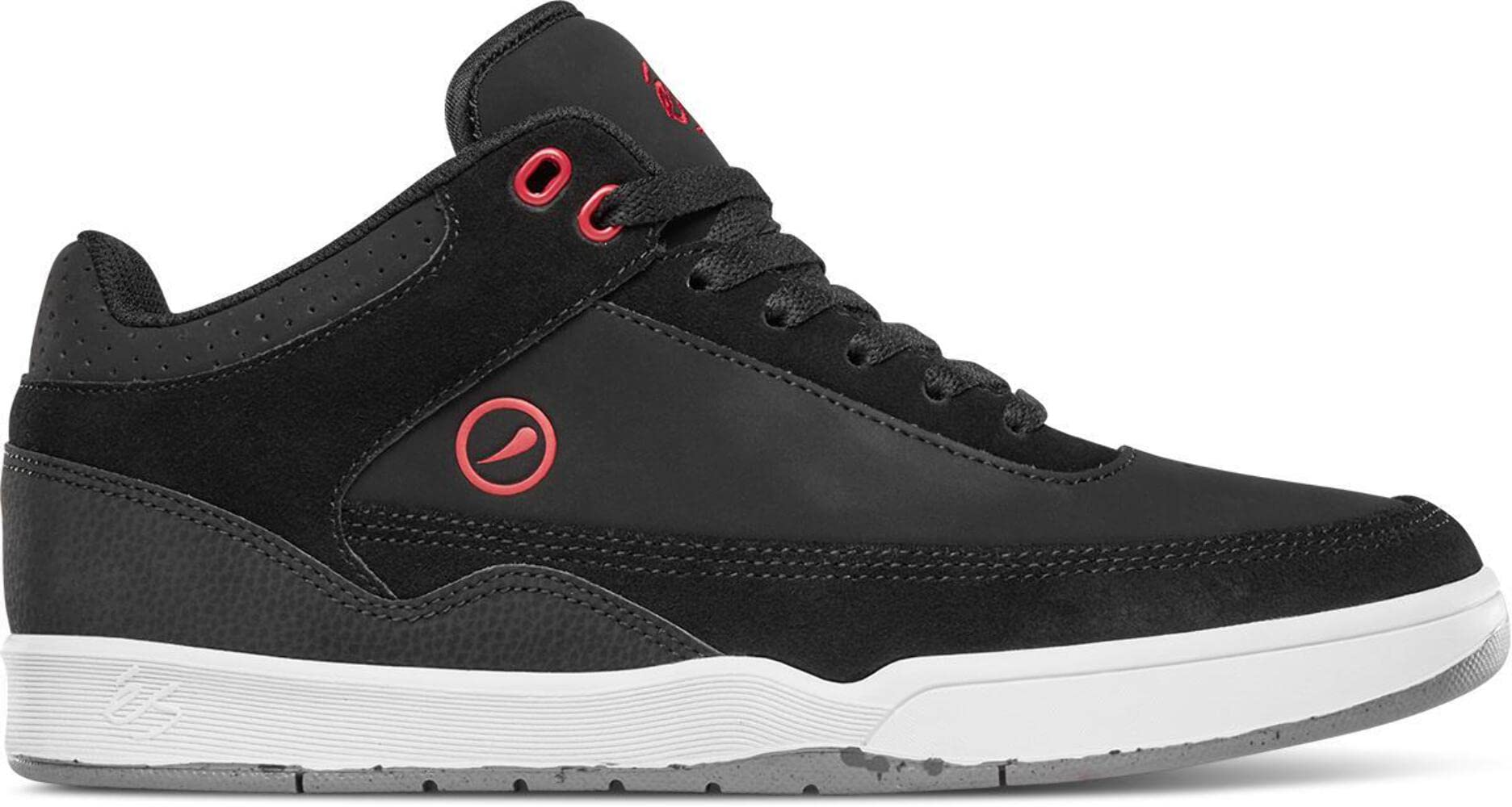 E?s Men's Stylus Mid Black Shoes