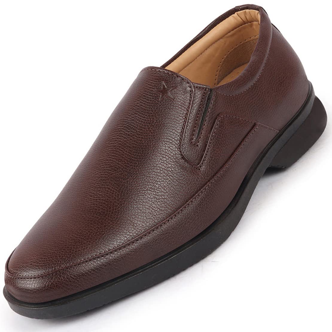 FAUSTO FST KI-8871 BROWN-42 Mens Brown Formal Outdoor Office Slip On Shoes (8 UK) (B0BB34KKQS) Amazon Price History, Amazon Price Tracker