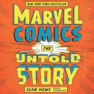 Marvel Comics Audiolibro Por Sean Howe arte de portada