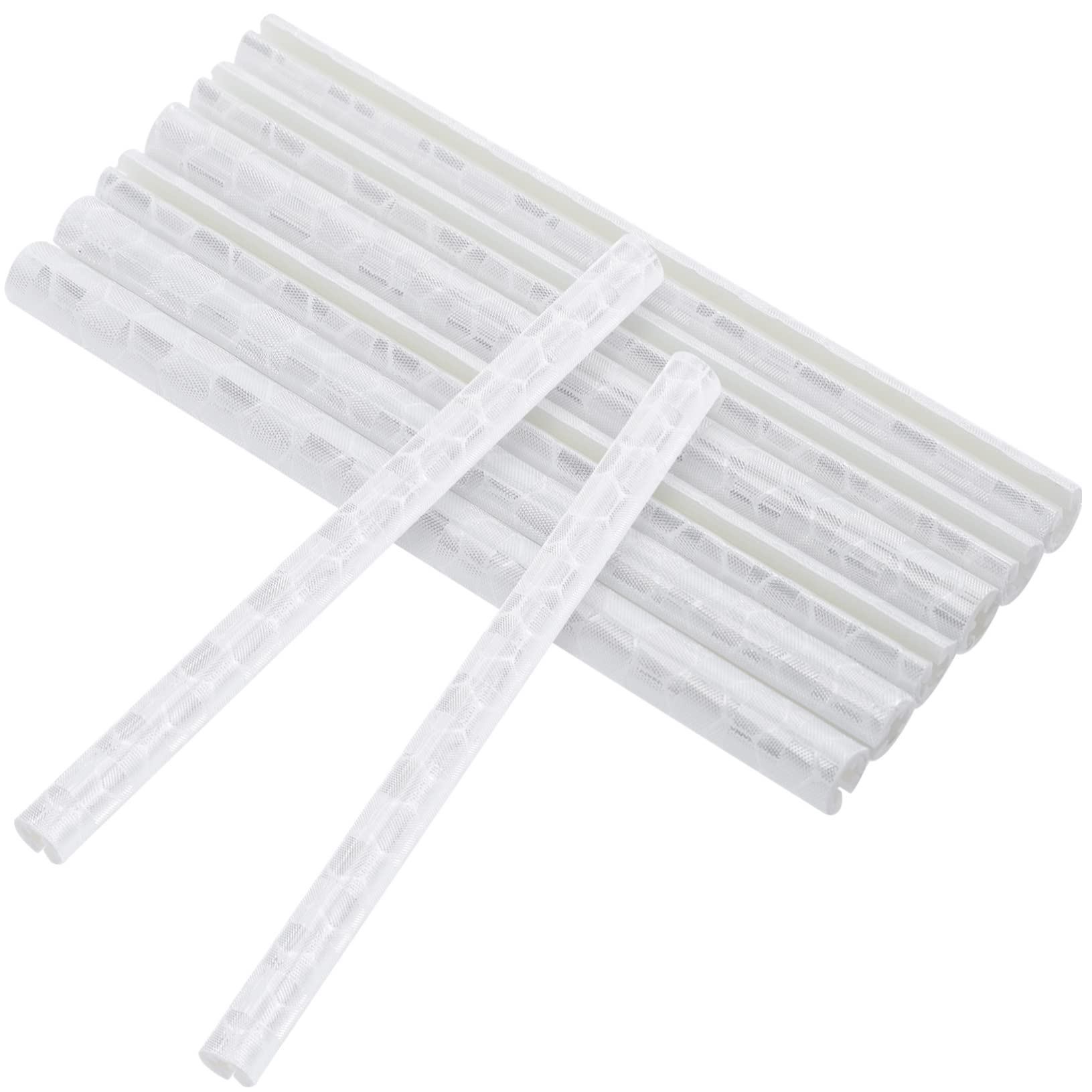 KOMBIUDA 2Bags Reflective Bicycle Spoke Reflectors Security Tapes for Enhanced Night Visibility Easy Tool Installation for Cycling Low Light Conditions