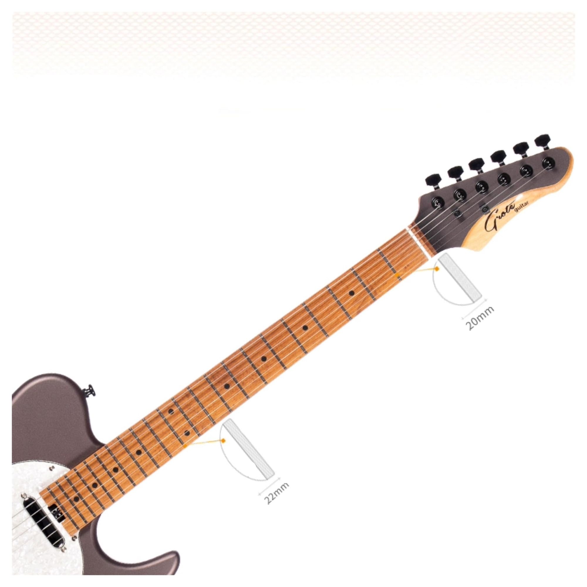 Profesjonalna gitara elektryczna 6 strunowa do występów dla dorosłych gitara elektryczna zestaw