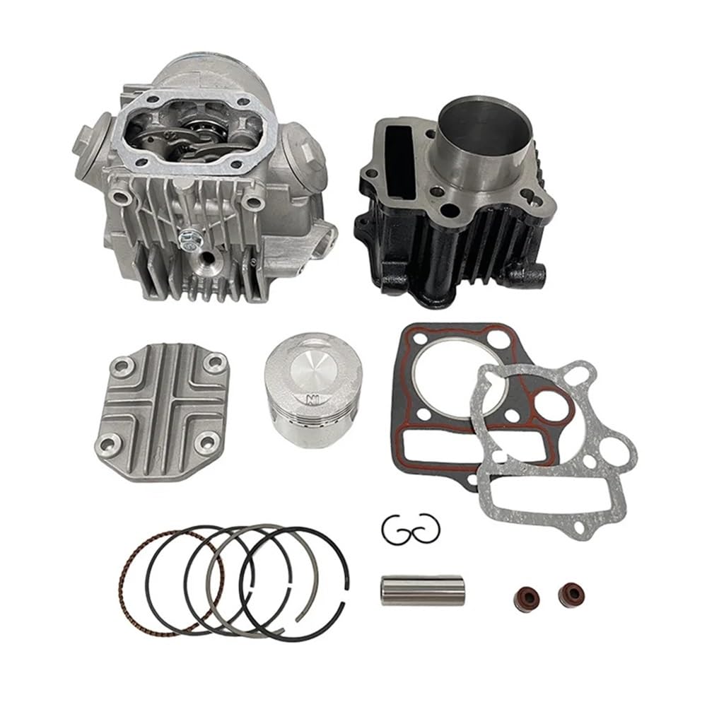 Moto Pistone Anello Kit Guarnizioni Testa Pistone Cilindro Motore Moto 50mm Per 70Cc Per ATC70 CRF70 JH70 CT70 TRX70 XR70 12251-111-730