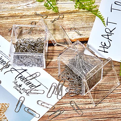 Image of Juexica 12 Pcs Clear Acrylic Boxes with Lid,Square,2.17 x 2.17 x 1.77 | Clear Plastic Boxes with Lids for Organizing and Displaying Jewelry, Candy, Crystals, Crafts, Party Favors and Collectibles