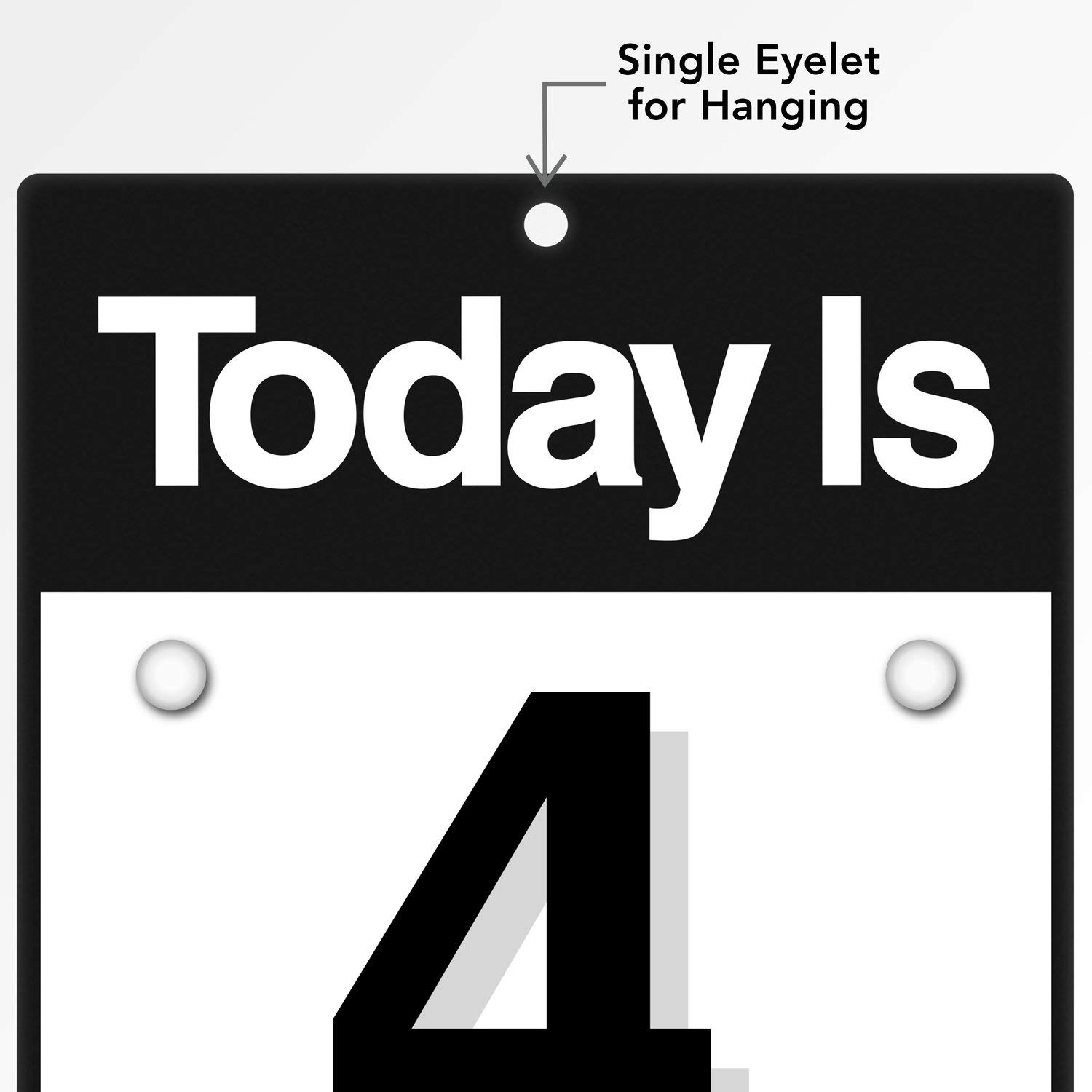 Tageskalender 2021 von AT-A-GLANCE, 15,2 x 15,2 cm, Mini, Today Is" Design (K10021)