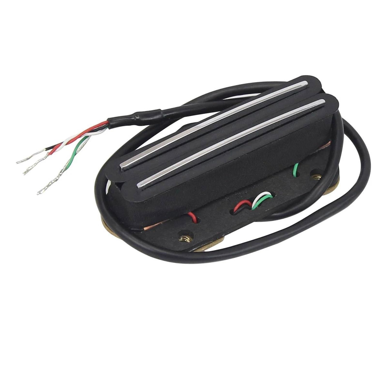 Pickup Gitary Elektrycznej Alnico 5 Dual Rails Pickup Guitar Mini Humbucker Bridge Pickup(Resistance 9-10K)
