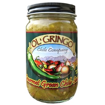 OL GRINGO CHILE COMPANY Hot Green Chile Sauce, 16 OZ