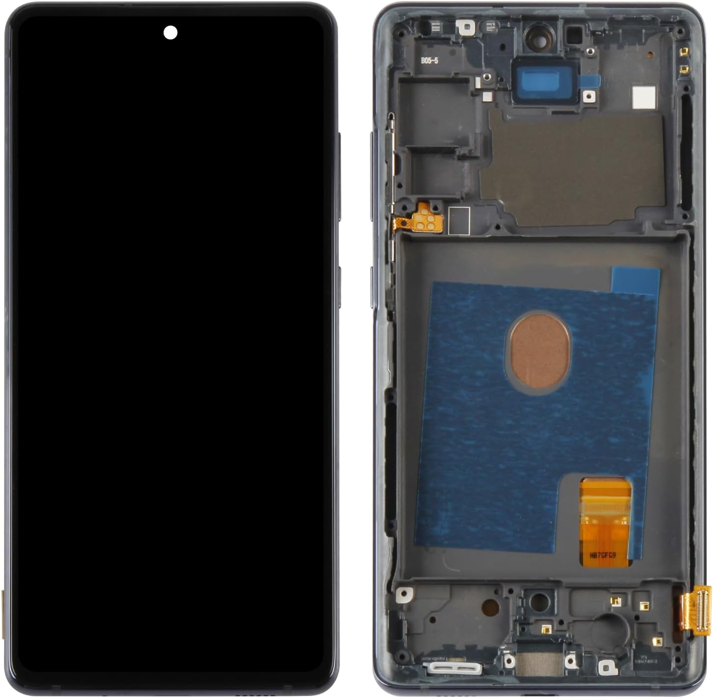 Original for Samsung Galaxy S20 FE 5G/ S20 FE /S20 FE 2022 Screen Replacement(AMOLED) SM-G781B SM-G781U SM-G781V SM-G781W SM-G781N LCD Display Touch Digitizer Assembly with Black Frame