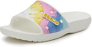 Classic Tie-Dye Graphic Slide, Chanclas Unisex Adulto