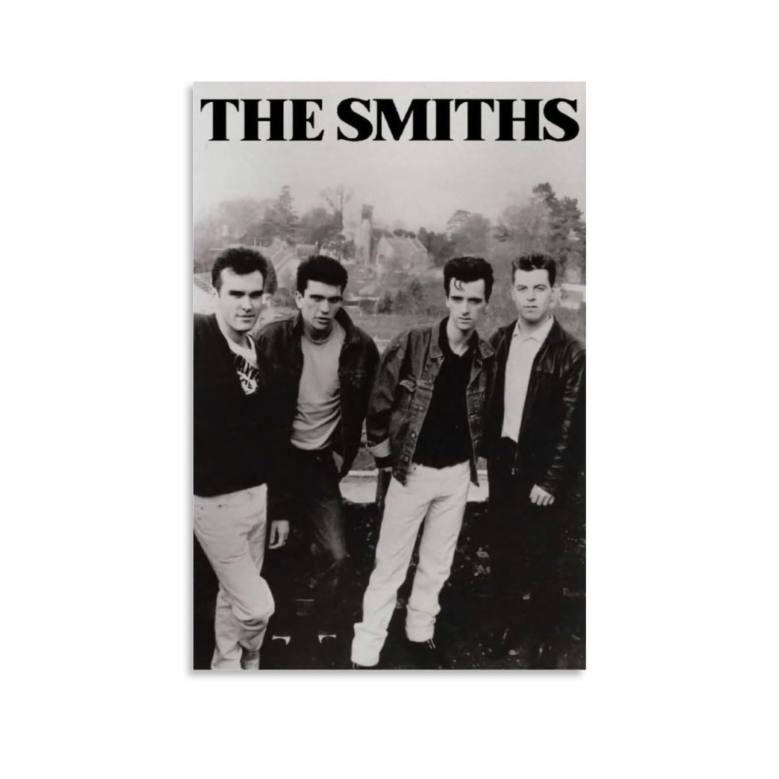 MOMYOThe Smiths Vintage Music Poster Canvas Art Poster And Wall Art Hanging Decor for Modern Family Corridor Posters 12x18inch(30x45cm)