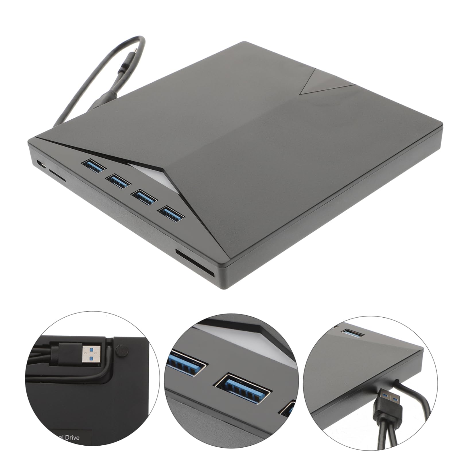 DOITOOL USB DVD Drive External Cd ROM Burner External Cd Drive DVD Player for Laptop