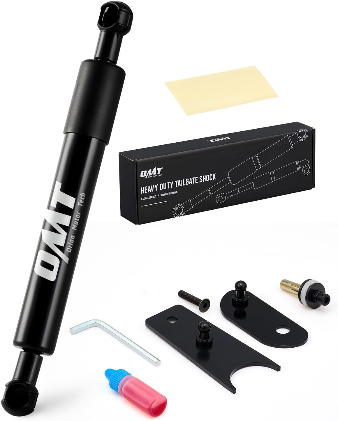 Orion Motor Tech Tailgate Assist Shock Compatible with Chevy gmc 2007-2018