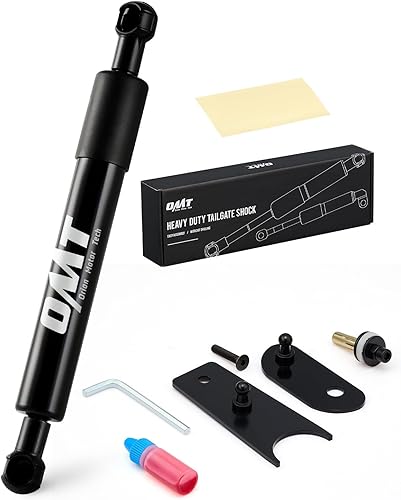 Orion Motor Tech Asistencia de puerta trasera de camioneta, kit de asistencia de elevación de puerta trasera de camión compatible con Chevy Negro