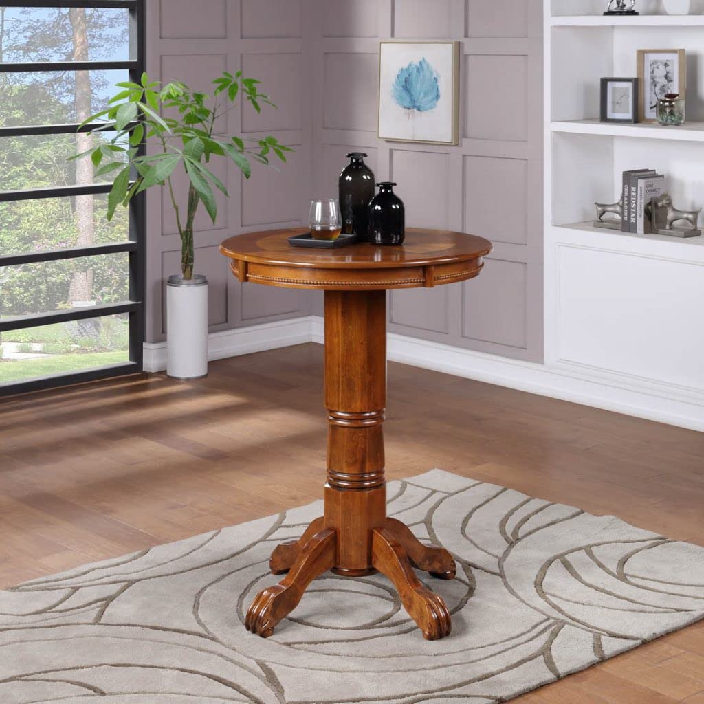 Boraam Florence Pub Table, 42" Height, Wlanut