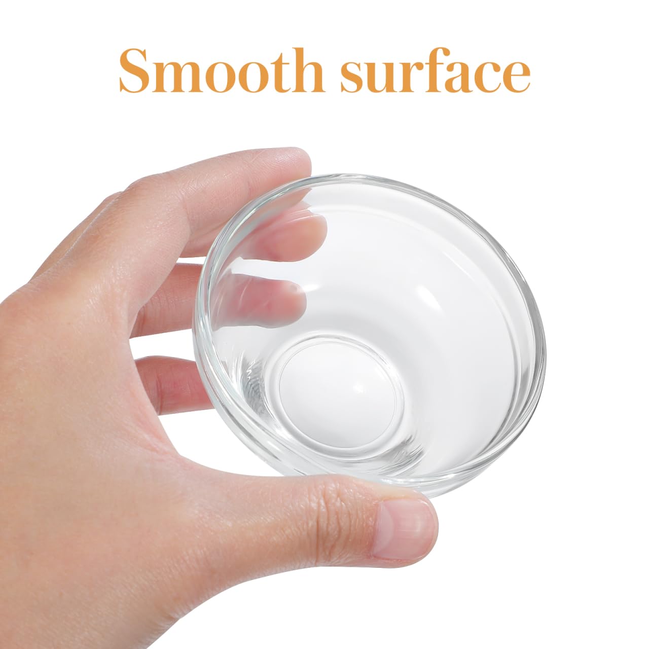 12 Bols En Verre Transparent Pour Masques Faciaux - Lot De Coupelles De Mélange 6x6x3 Cm - Pour Soins à Domicile Ou Salon De Beauté