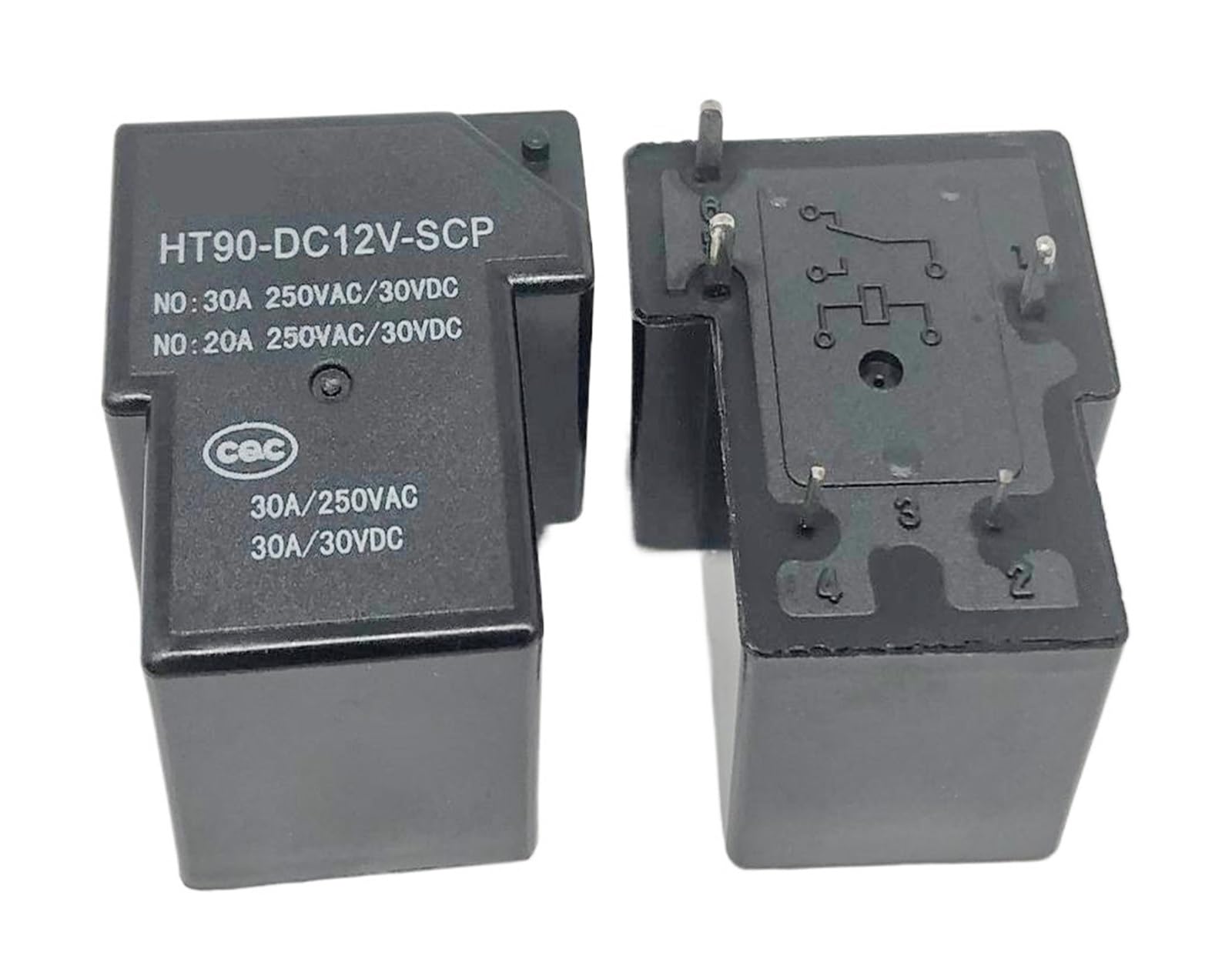 YZWRWRMKTB 1pc HT90-DC12V-SCP (T90-1C-5P-12V-30A) Relay 5 pins