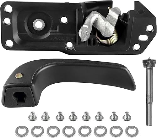 Miniatura 4 de Lcyolada Kit de manija de puerta interior delantera izquierda lado del conductor para Chevy Silverado Avalanche Suburban Tahoe GMC Sierra Cadillac