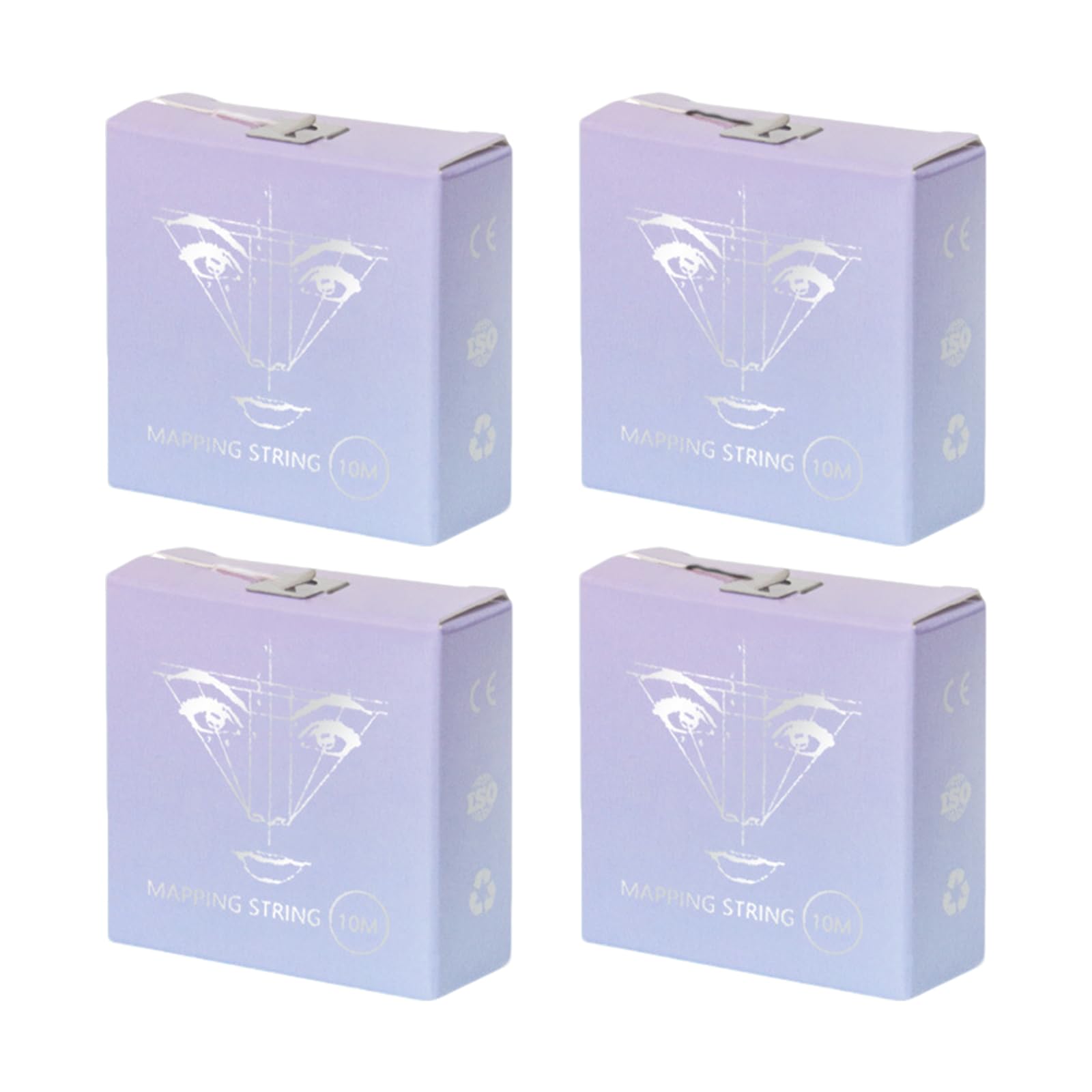 4Pcs Eyebrow Shaping Thread
