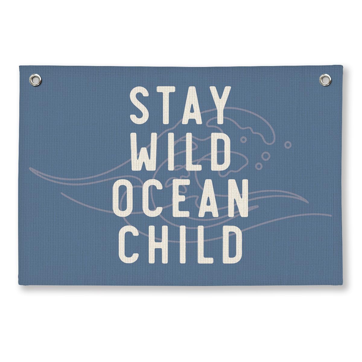 ShowDraven Ocean Classroom Decor, Ocean Rroom Decor Hanging Linen Banner, Boy Nursery Decor, Kids Bathroom Wall Art,Coastal Nursery Decor,20x30 Inch