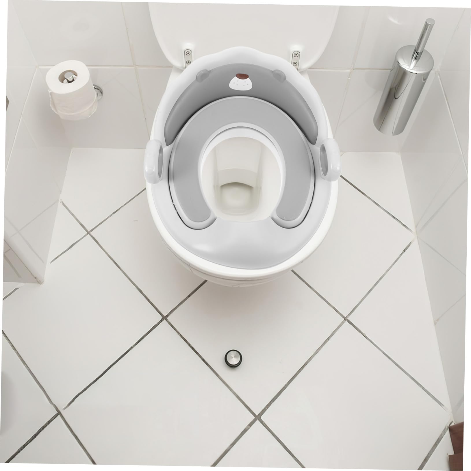 Riduttore Wc per Ragazzo Ragazza in Pp e Tpe, Copriwater Lavabile e Portatile Scaletta, Ausilio Igienico per Addestramento al Vasino Domestico per Ragazzo Ragazza Piccoli Unisex